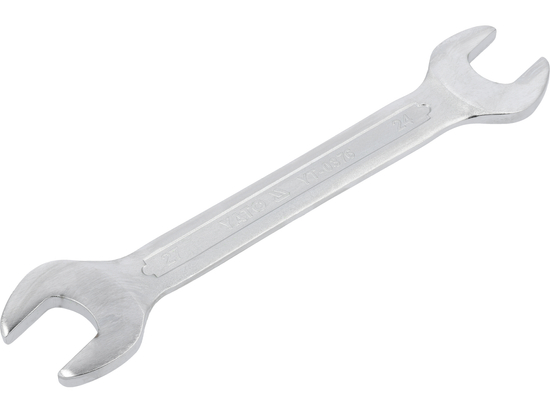 LLAVE ABIERTA CABEZA PULIDA 24X27 MM