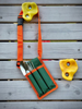  MINI GARDEN TOOL SET WITH BELT - 3 PCS
