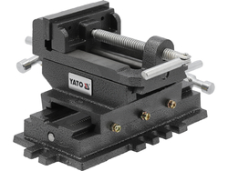 ÉTAU DE MACHINE, TÊTE CROISÉE 100 MM