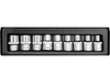  TORX SOCKET SET, LARGE E10-E24, 9 PCS