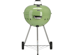 GRILL WĘGLOWY OKRĄGŁY 54CM ZIELONY