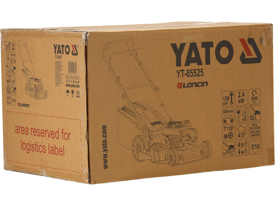 CORTADORA DE GASOLINA DE 46 CM CON TRACCIÓN DE 139 CM3