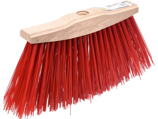 VASSOURA COM CERDAS COMPRIDAS PVC