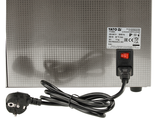 ULTRASONISKĀ DARBNĪCAS MAZGĀTĀJA 30L