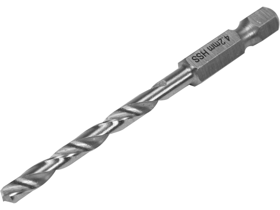 HSS 6542 BROCA DE METAL HEXAGONÁVEL DE 4,2 MM