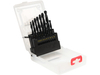 TWIST DRILL SET HSS, 1-10 MM, 19 PCS
