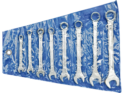 CHIAVI COMBINATE, 6-19 MM, SET DA 8 CASO