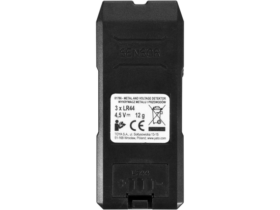 DETECTOR PARA PERFIS METÁLICOS E FIOS VIVOS 2 EM 1