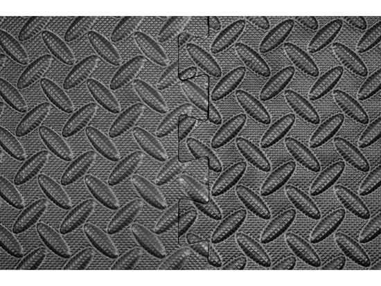 MŰHELY/FITNESZ VÉDŐSZŐNYEG SZETT. TARTALMAZ 6 DB 60X60CM 12MM VASTAGSÁGOT