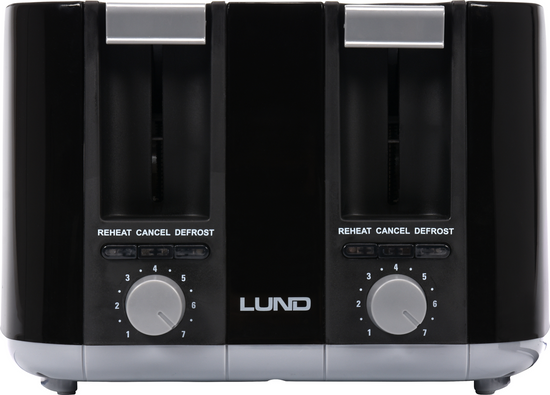 TOASTER 1300-1500W BLACK