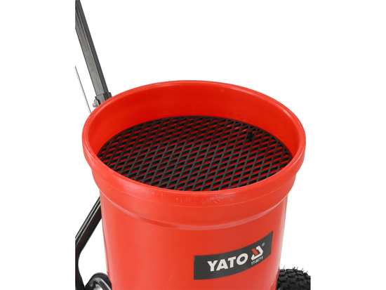 SEMINATRICE/SPANDIMATORE DA GIARDINO PER FERTILIZZANTE, SABBIA, SEMI, ROTANTE 25 KG, 23 L