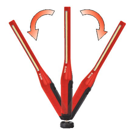 LÂMPADA DE OFICINA 7W COB, 600LM + 120LM