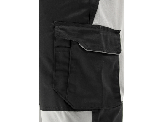 PANTALONE DA LAVORO SERVAL ELASTICIZZATO IN 4 VIE NERO TG. M
