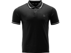 MĪKSTS POLO KREKLS, MELNS, IZMĒRS. S