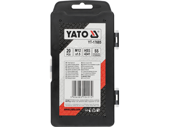 VIETU REMONTA KOMPLEKTS M12X1,5MM 20 GAB