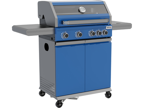 GÁZGRILL ITAMI 4+1, 14,5KW, KÉK