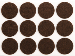 ALMOFADAS DE FELTRO 28 MM CASTANHO