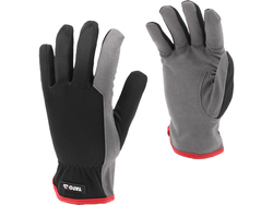 GANTS DE TRAVAIL EN CUIR SYNTHÉTIQUE TAILLE 7