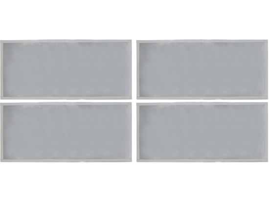 4 AIZSARDZSPĒĻU KOMPLEKTS SALONA SMILŠU MAŠĪNAI YT-55841