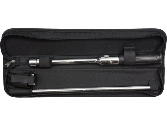 CLÉ À ROUE DE VOITURE PLIABLE DANS UN ÉTUI. DOUILLES 17MM, 19MM, 21MM, 23MM