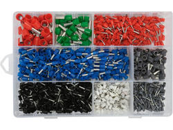 НАБІР КАБЕЛЬНИХ НАКОНЕЧНИКІВ І КОНЕКТОРІВ 1200 ШТ.
