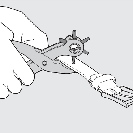 POINÇON RÉGLABLE 220MM