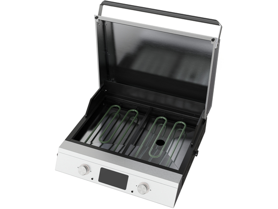 GRILL ELEKTRYCZNY YATOMI 2300W, PANEL LED