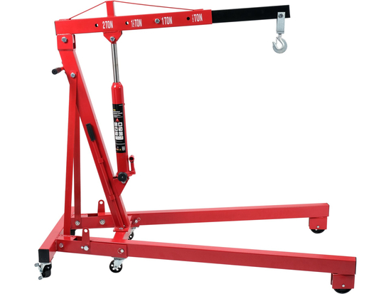 DIELENSKÝ ŽERIAV 2000KG, ROZSAH ZDVIHU 25-2300MM, DĹŽKA 1800MM, ŠÍRKA 1040MM, VÝŠKA 1568MM.