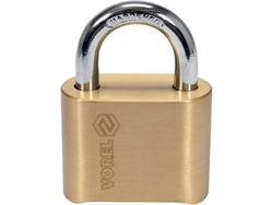 PADLOCK WITH 4-RING COMBINATION LOCK