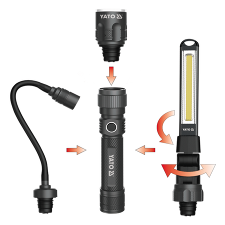 WORKLIGHT 3IN1 IN CASE 380LM