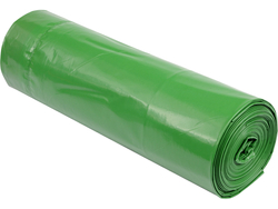 SACCHI DA GIARDINO CON NASTRO 60L 10PZ 60ꙠM