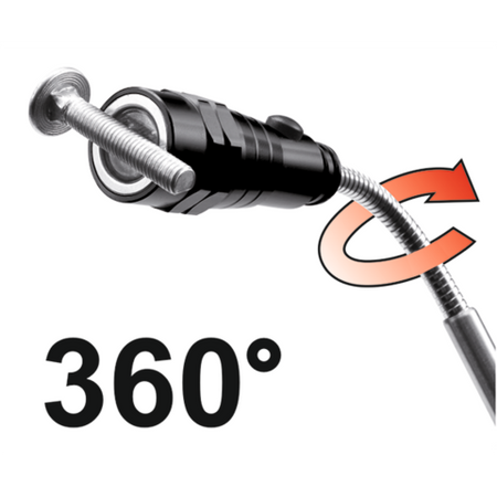 PICK UP TOOL WITH MAGNET AND 3 LEDS