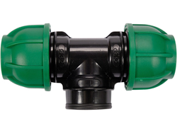 PIPE CONNECTOR PP GW 32MM X 1" X 32MM