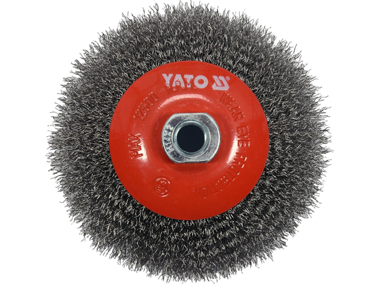 ESCOVA DE DISCO 125MM M14 INOX