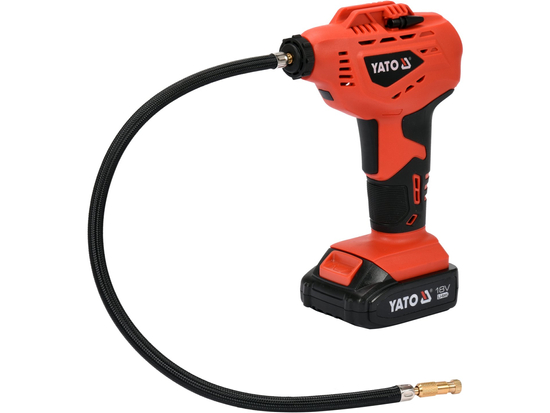 PUMPOVACÍ PISTOLE 18V 1 X 2,0AH, NABÍJEČKA 1H