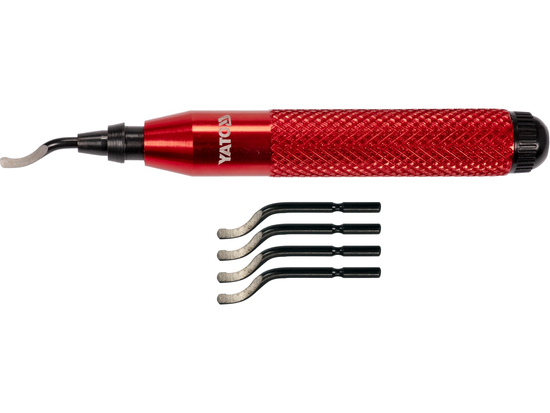 DEBURRER WITH 5 PCS SPARE BLADES