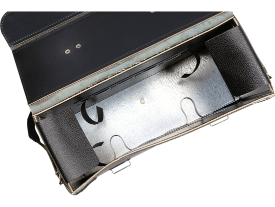 BORSA ATTREZZI IN PELLE CON ATTREZZATURA 28,5X43X17 CM