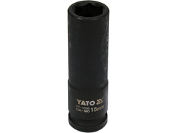 HEXAGONAL DEEP IMPACT SOCKET 1/2'' 15 MM
