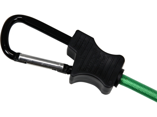 ELASTICKÉ STRAPERY S KRABINOU/DVA KUS 100CM/8MM HLINÍKOVÉ HÁČKY