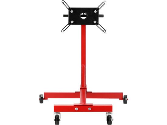 SOPORTE DE MONTAJE PARA MOTOR, CAPACIDAD DE CARGA 453 KG, CABEZAL GIRATORIO CON BLOQUEO, RUEDAS METÁLICAS / DOS DIRECCIONES