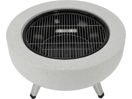 STEEL FIRE PIT 3IN1 WITH GRID 43.5CM