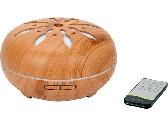 DIFFUSORE DI PROFUMO 500ML, LEGNO SCURO, TELECOMANDO