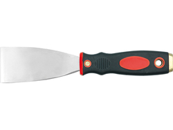 STAINLESS STEEL TROWEL WITH BI-COLOURED HANDLE 3 CM