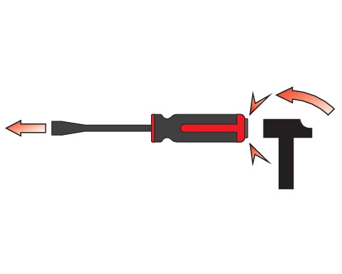 CONJUNTO DE CROWBAR DE 3 PEÇAS PARA QUEBRA