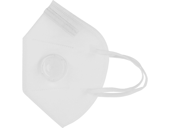 MÁSCARAS DE FILTRO SEMI-FACIAIS ANTI-POLUIÇÃO COM VÁLVULA 3 UNIDADES FFP2/PZ