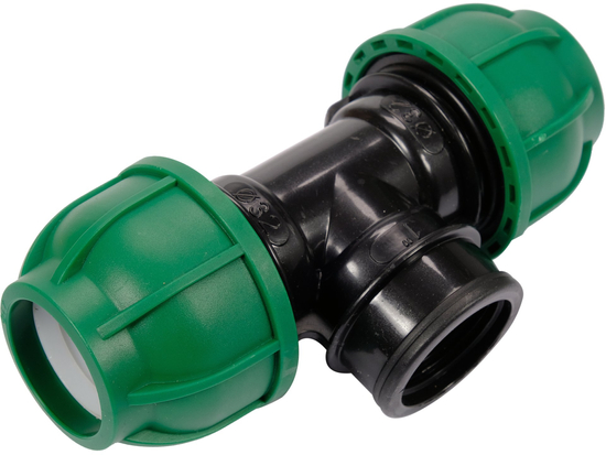 PIPE CONNECTOR PP GW 32MM X 1" X 32MM