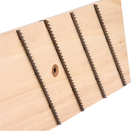 RACLEUR À PLÂTRE NIVELANT À DENTS 405 X 84MM