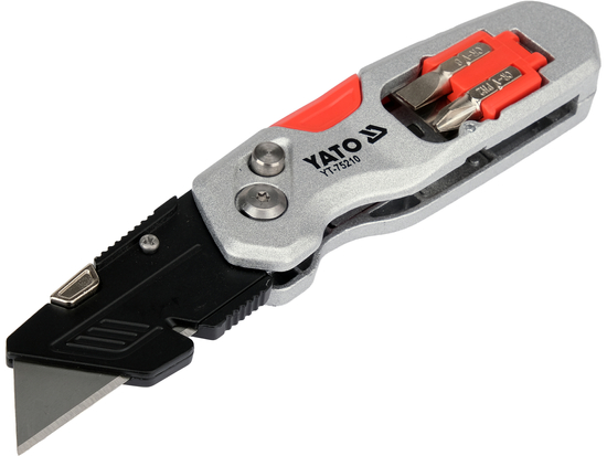 COLTELLO CON LAMA TRAPEZOIDALE RETRATTILE