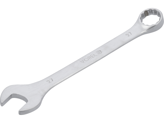 CHIAVE COMBINATA C-V 27MM SATINATA