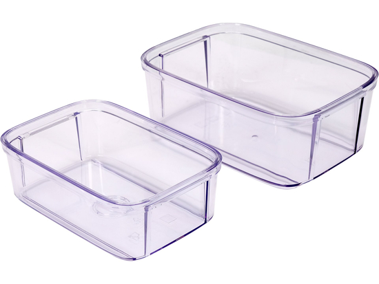 VÁKUOVÉ NÁDOBY 0,75L, 1,5L, MOŽNOSŤ OZNAČENIA DÁTUMU NA VEČKU